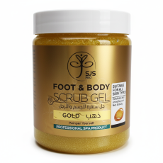 جل سنفرة للجسم والارجل بالذهب من اس جي اس - 1000 مل