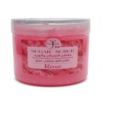 مقشر السكر والورد تقشير لطيف وترطيب عميق من اس جي اس - 500 مل